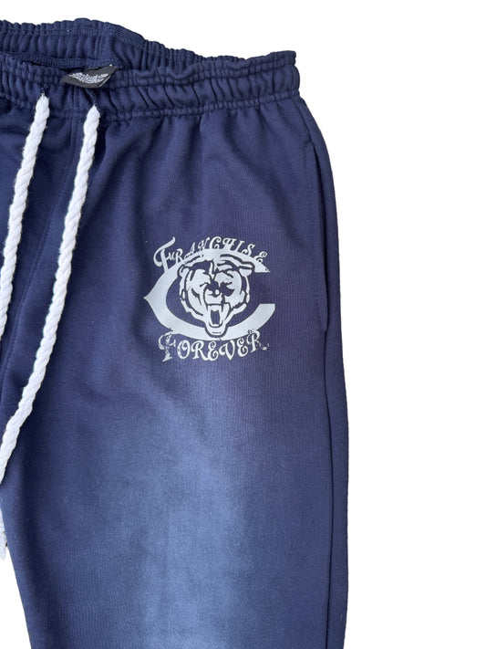 Navy Blue LOGO Sweatpants