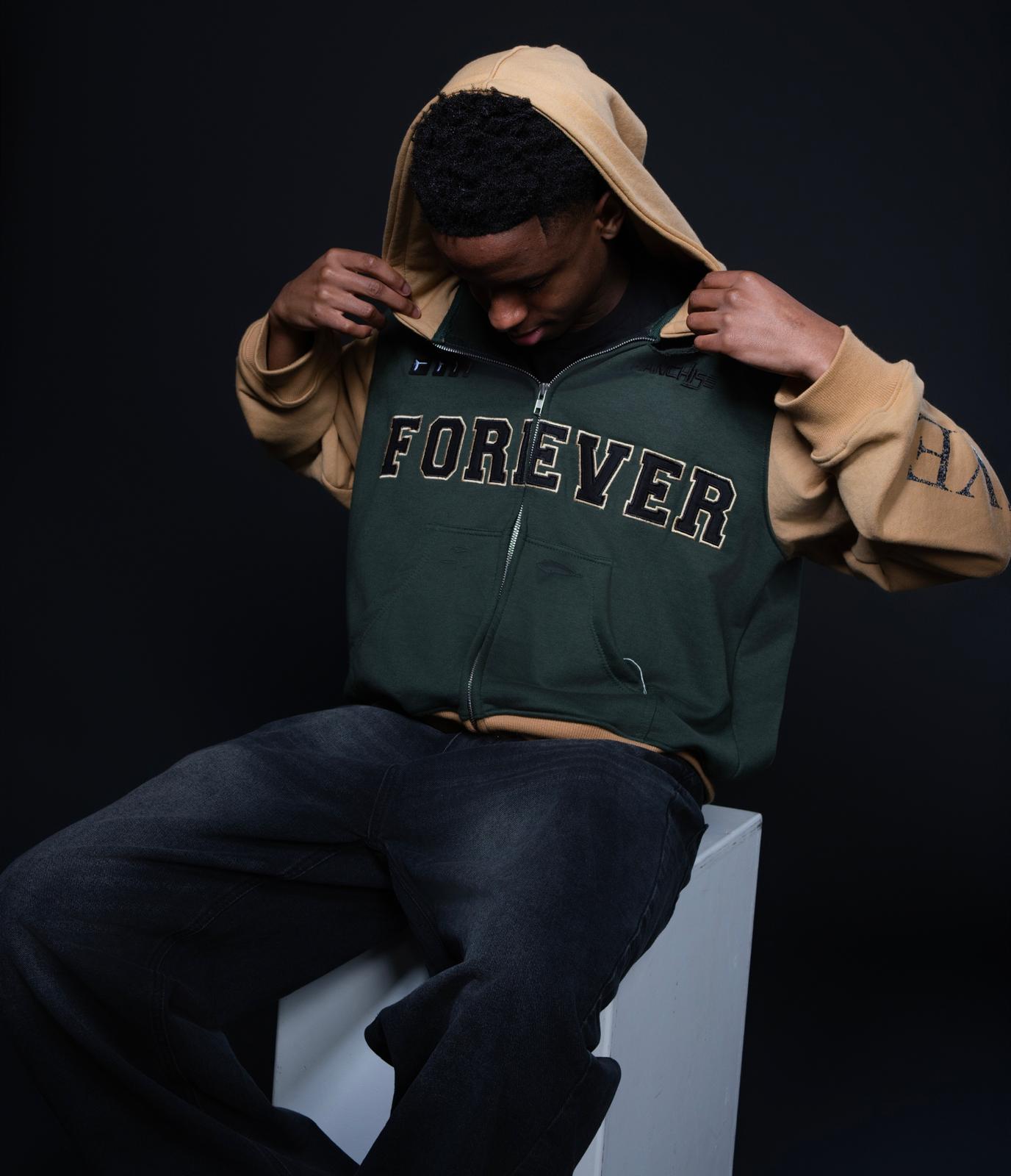 Green & Brown Everyday "Vintage" Jacket