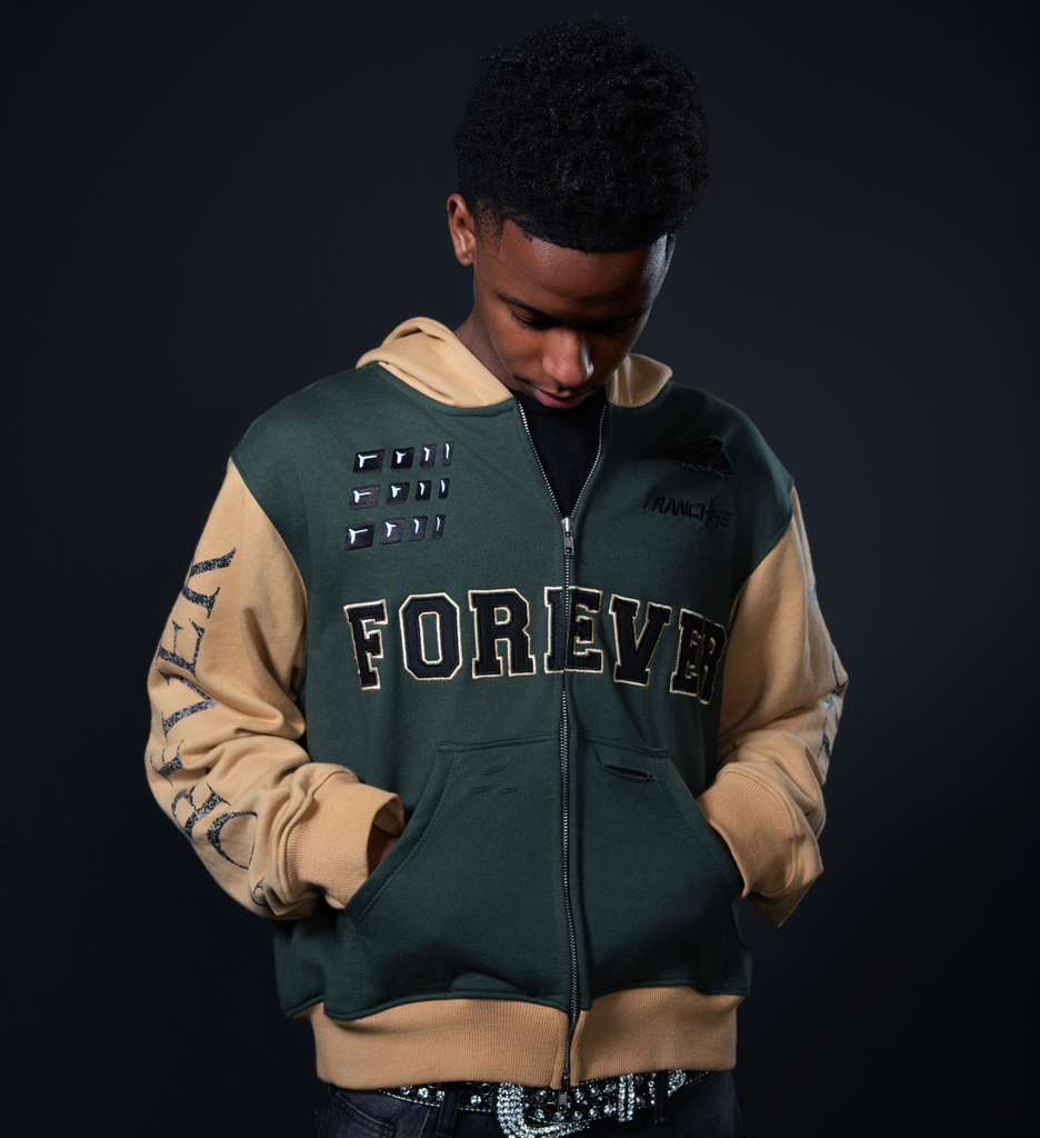 Green & Brown Everyday "Vintage" Jacket