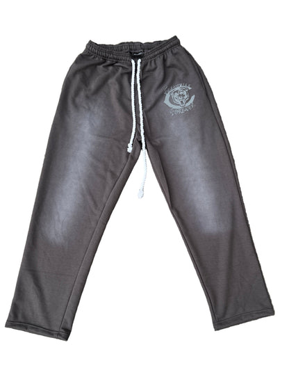 Grey LOGO Sweatpants