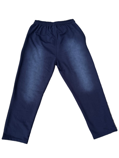 Navy Blue LOGO Sweatpants